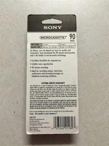 img 1 attached to Sony MC90 Microcassette Audio Tapes - Pack of 6