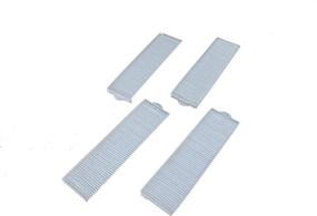 img 2 attached to 🔍 Pack of 4 LTWHOME Hepa Filters Compatible with Bissell Vacuum Style 8, 14, 3091, and 2036608