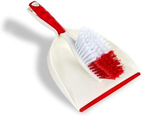 img 1 attached to BristleComb Broom Dustpan Set Lightweight Household Supplies