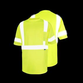 img 3 attached to 👷 Stay Safe and Visible with the LX Reflective Visibility Breathable Yellow 3Pcs Occupational Health & Safety Products and Personal Protective Equipment