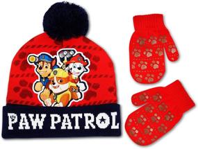 img 3 attached to Nickelodeon Patrol Winter Mittens 🧤 for Boys' Accessories and Cold Weather