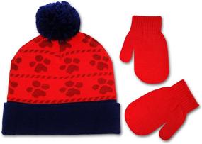 img 2 attached to Nickelodeon Patrol Winter Mittens 🧤 for Boys' Accessories and Cold Weather