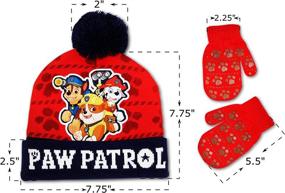 img 1 attached to Nickelodeon Patrol Winter Mittens 🧤 for Boys' Accessories and Cold Weather