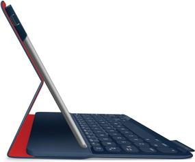 img 3 attached to 🔵 Midnight Navy Logitech Ultrathin Keyboard Folio for iPad 5