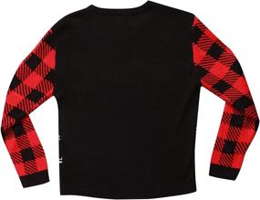 img 1 attached to Followme Ugly Christmas Sweaters for Boys (Sizes 10-12) - 68702 355: Trendy and Festive Clothing!