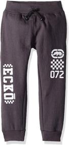 img 2 attached to Ecko Little Fleece Jogger Black Boys' Clothing and Pants
