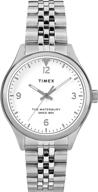 timex женские часы waterbury traditional 3 hand логотип