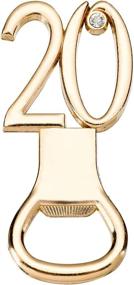 img 3 attached to 🎉 Premium 24PCS Gold 20th Birthday Bottle Openers: Perfect Party Favors for 20th Birthdays & Anniversaries, Memorable Souvenirs & Gifts for Guests!