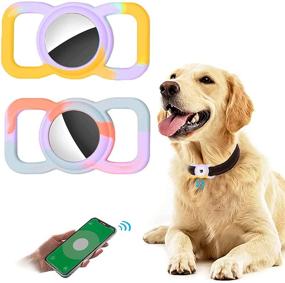 img 4 attached to Airtag Compatible Apple AirTag Collar GPS, Finders & Accessories