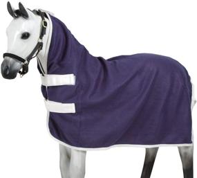 img 1 attached to 🐴 Tough 1 Softfleece Miniature Contour Cooler: Superior Cooling Comfort for Small Equines