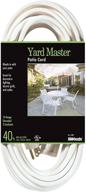 на русский язык этот заголовок продукта можно перевести как: "уличный 40-футовый продлительный шнур yard master 992382". логотип