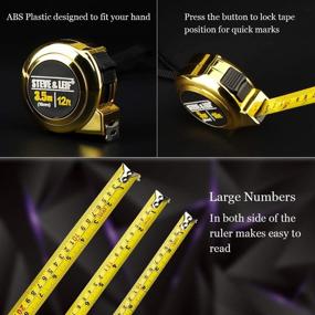 img 2 attached to 📏 Imperial Absorbent Engineers: Retractable Measuring Tool for Precision Measurements