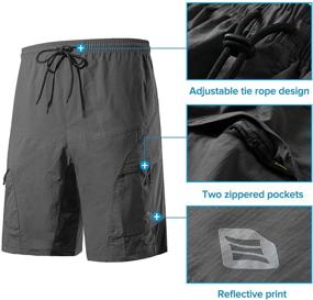 img 2 attached to 🚴 Santic Men's Loose-fit Mountain Bike Shorts: Coolmax Lightweight Cycling MTB Shorts