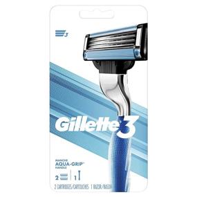 img 4 attached to 🪒 Gillette Venus Gillette3 Men's Razor with 2 Refills - Ultimate Shaving Tool