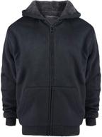 leehanton sweatshirts sherpa winter fleece logo