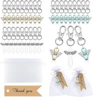 gwhole keychain organza wedding birthday logo