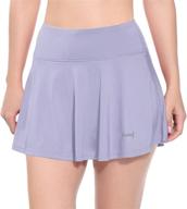 🏃 baleaf women's lightweight athletic skorts with shorts pockets - perfect for running, tennis, golf, workout, and more! logo