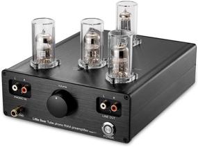 img 2 attached to 🎶 Nobsound Little Bear T11: High-Fidelity Vacuum Tube Phono Turntable Preamplifier for LP Vinyl Records