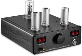 img 4 attached to 🎶 Nobsound Little Bear T11: High-Fidelity Vacuum Tube Phono Turntable Preamplifier for LP Vinyl Records
