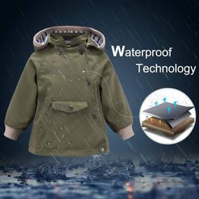 img 2 attached to ACESTAR Waterproof Windproof Windbreaker Raincoat