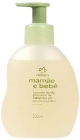 img 2 attached to Natura Mom and Baby Collection - Glycerin Liquid Head to Toe Soap 200ml (6.76oz)