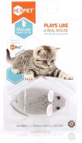 img 3 attached to 🐭 HEXBUG Mouse Robotic Cat GREY: Making Playtime Purr-fectly Exciting!
