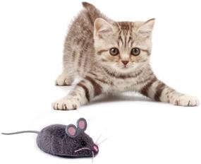 img 2 attached to 🐭 HEXBUG Mouse Robotic Cat GREY: Making Playtime Purr-fectly Exciting!