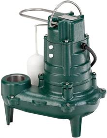 img 4 attached to 🚽 Zoeller Waste-Mate 267-0001 Sewage Pump: 1/2 HP Automatic- Heavy-Duty Submersible for Sewage, Effluent, or Dewatering