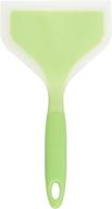 🐠 durable minchsrin silicone wrapped plastic fish spatula turner - wide 10" length, 4.7" width logo