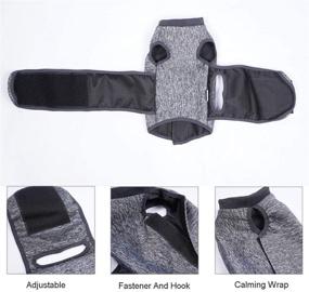 img 2 attached to Cat Anxiety Jacket: Vet-Recommended Thunder Vest for Calming Cats During Fireworks, Travel & Separation