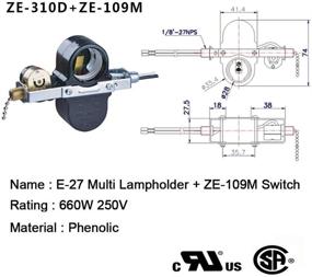 img 3 attached to Расширенный контроль с помощью потолочного выключателя ZE 310D ZE 109M.