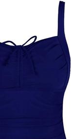 img 1 attached to Gabrielle Aug Swimsuit Adjustable Tankini Swimwear Women's Clothing in Swimsuits & Cover Ups