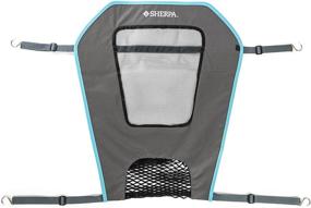 img 4 attached to 🐾 Black Sherpa K9 Mesh Barrier for Car Front Seats