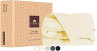 organic cotton twin duvet covers - gots certified - soft sateen - 300 tc thread count - ideal for down/alternative comforter or weighted blanket - long staple logo