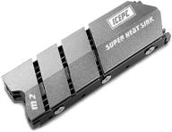 охладитель icepc m.2 2280 ssd nvme ngff: высокопроизводительный двусторонний радиатор для pcie и sata m.2 ssd - улучшите эффективность охлаждения вашего пк! логотип