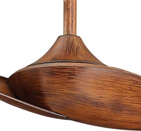 img 3 attached to 🌀 Minka-Aire F846-DK Wave II 60 Inch Ceiling Fan with Energy-Efficient DC Motor, Distressed Koa Finish