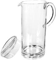 🏺 durable and spacious 62 oz. polycarbonate pitcher by leadingware group: unbreakable and reliable logo