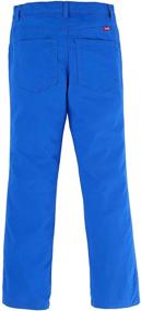 img 2 attached to Discover Wrangler Authentics Toddler Straight Twill Boys' Pants - Stylish and Durable Clothing for Little Ones