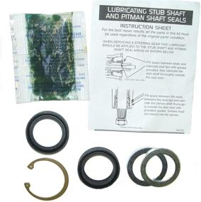 img 1 attached to 🔧 Enhance Steering Performance with Omix-Ada 18005.02 Power Steering Box Pitman Seal Kit for Jeep YJ Wrangler