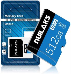 img 3 attached to 💾 512GB Micro SD Card with Adapter - High Speed Class 10 Memory Card for Camera, Phone, Computer, Game Console, Dash Cam, Camcorder, GPS, Surveillance, Drone