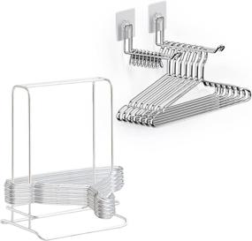 img 4 attached to YOLOPLUS Stacker Clothes Hangers Storage