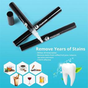 img 1 attached to Enhance Your Smile Anywhere: TOWODE Teeth Whitening Pen 3 Pens (4ML / PCS), Teeth Whitening Pen Refills with Easy Reach Design & Extra Soft Applicator Brush