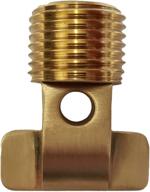 🛥️ seaworthy innovations boat garboard drain plug - high-quality 1/2" npt thread - c954 bronze construction логотип