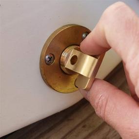 img 3 attached to 🛥️ Seaworthy Innovations Boat Garboard Drain Plug - High-Quality 1/2" NPT Thread - C954 Bronze Construction