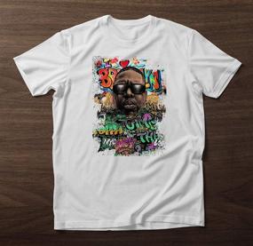 img 2 attached to 👕 Swag Point: Trendy Streetwear Graphic Cotton Men's Shirts Collection