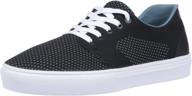 etnies stratus skate black medium men's shoes for athletic logo