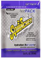 sqwincher 015302-gr fast pack liquid 🍇 concentrate purple, 6 oz, standard (pack of 50) logo