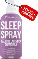 treeactiv sleep spray - lavender chamomile, witch hazel & lavender air freshener for better sleep, relaxation, meditation - 1000+ sprays логотип