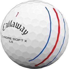 img 1 attached to 🏌️ Enhanced Performance Callaway 2021 Chrome Soft X LS Golf Balls (12-Pack)