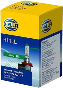 img 1 attached to 💡 Hella H11LL Long Life Bulb: Superior 12V, 55W Lighting Solution